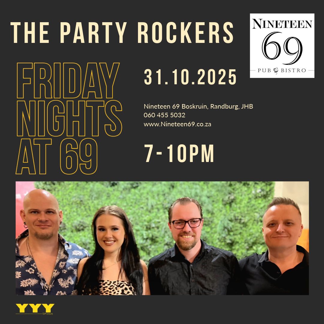 Party Rockers @ Nineteen69 31 Oct - Image 1