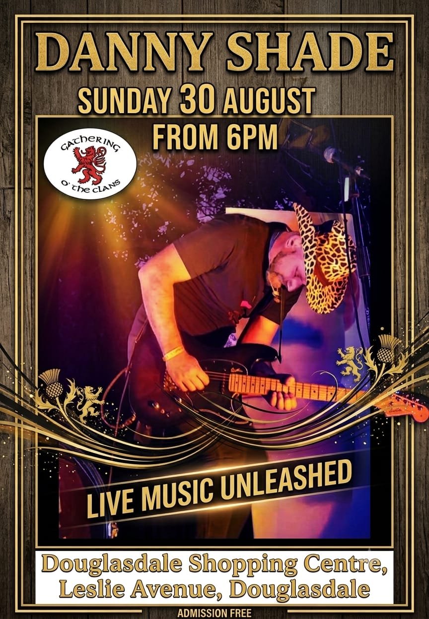 Danny Shade @ Douglasdale Shopping Centre, Leslie Avenue, Douglasdale 30 Aug