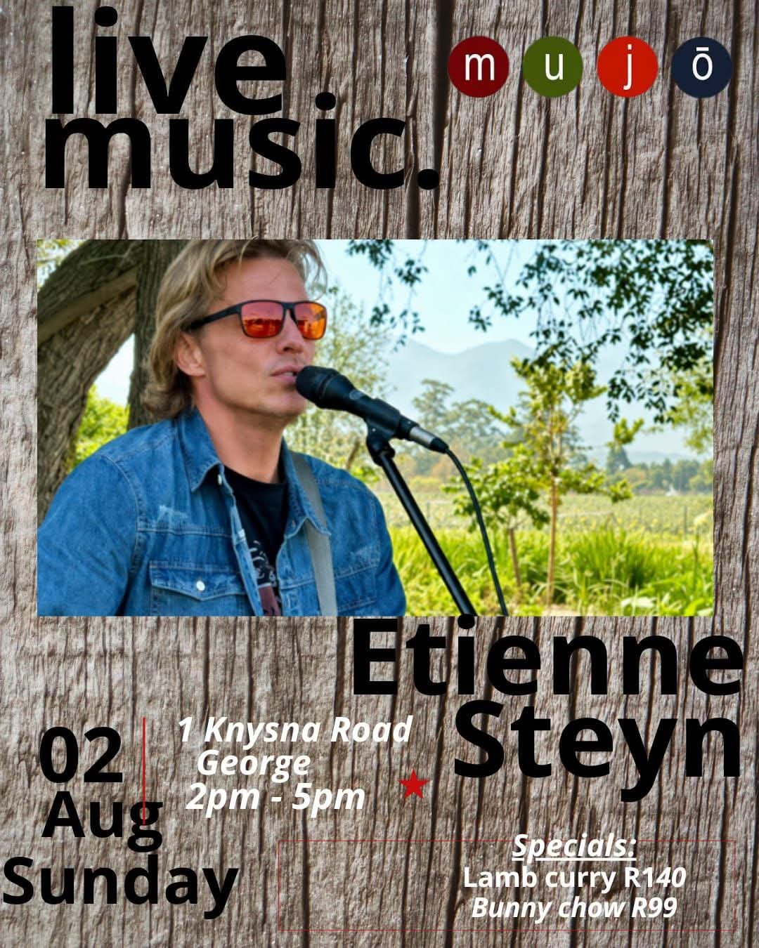 Etienne Steyn @ 1 Knysna Road, George 2 Aug