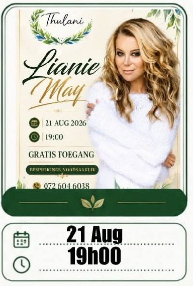 Lianie May @ Thulani Restaurant