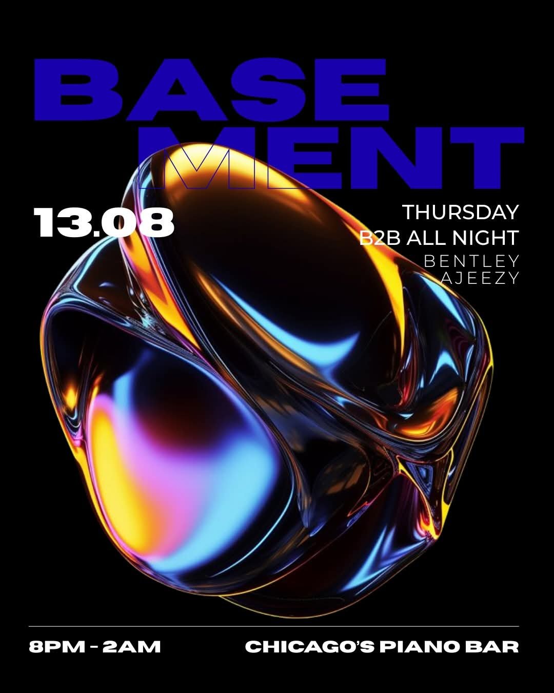 Bentley @ Chicago's Piano Bar 13 Aug