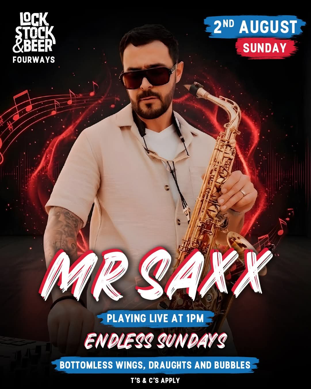 Mr Saxx @ Lock Stock Beer Fourways 2 Aug