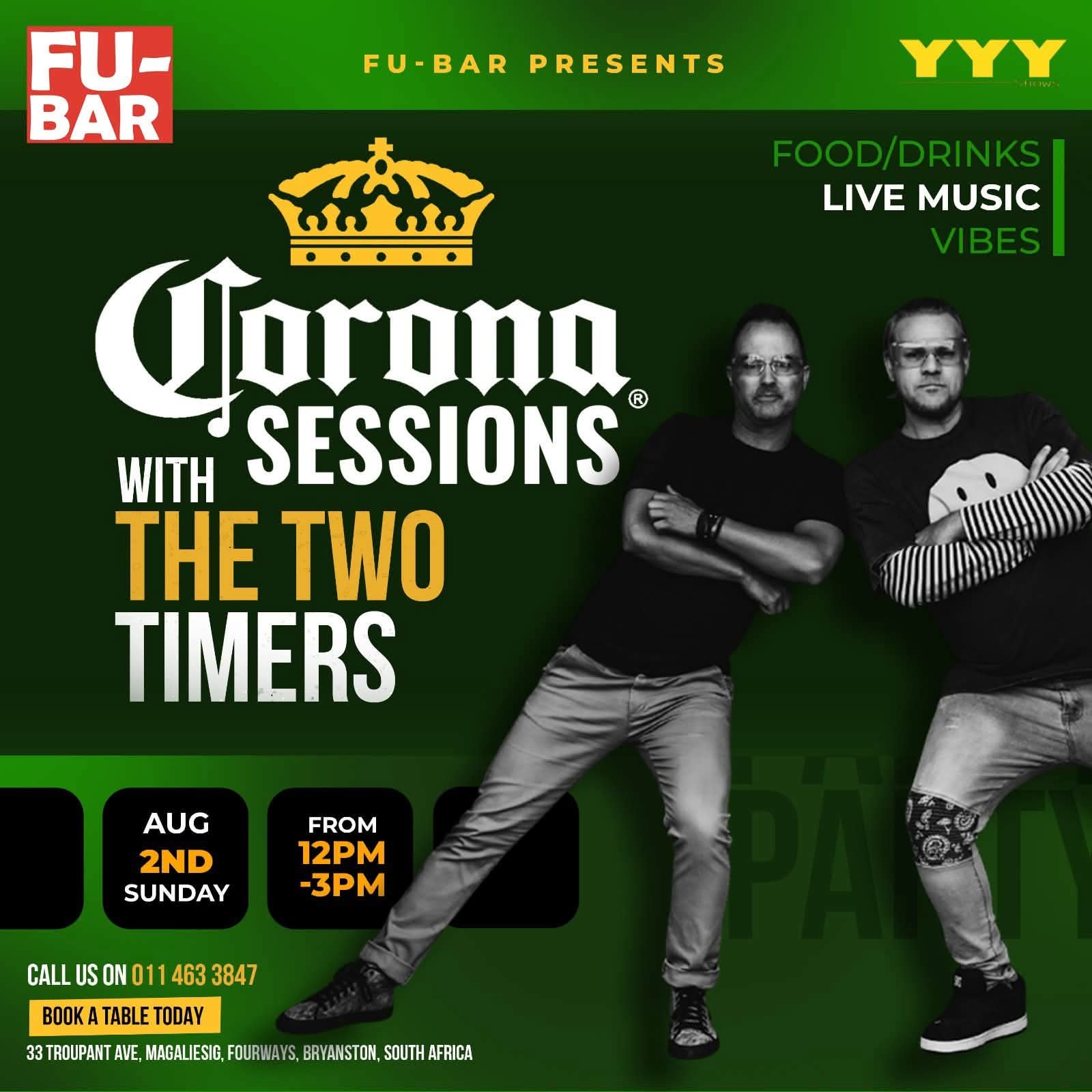 The Two Timers @ Fu-Bar · Sandton 2 Aug
