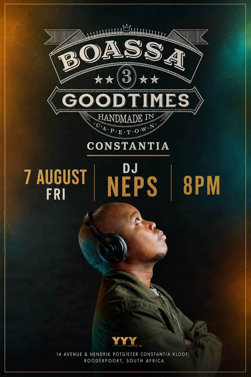 DJ Neps @ Bossa Constantia -7 Aug