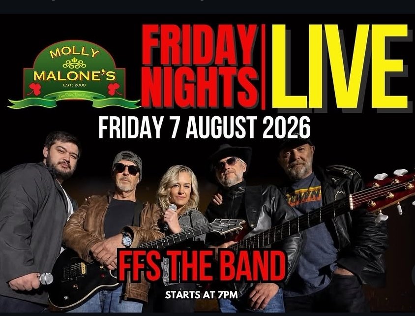 FFS The Band @ Molly Malone's · Sandton 7 Aug