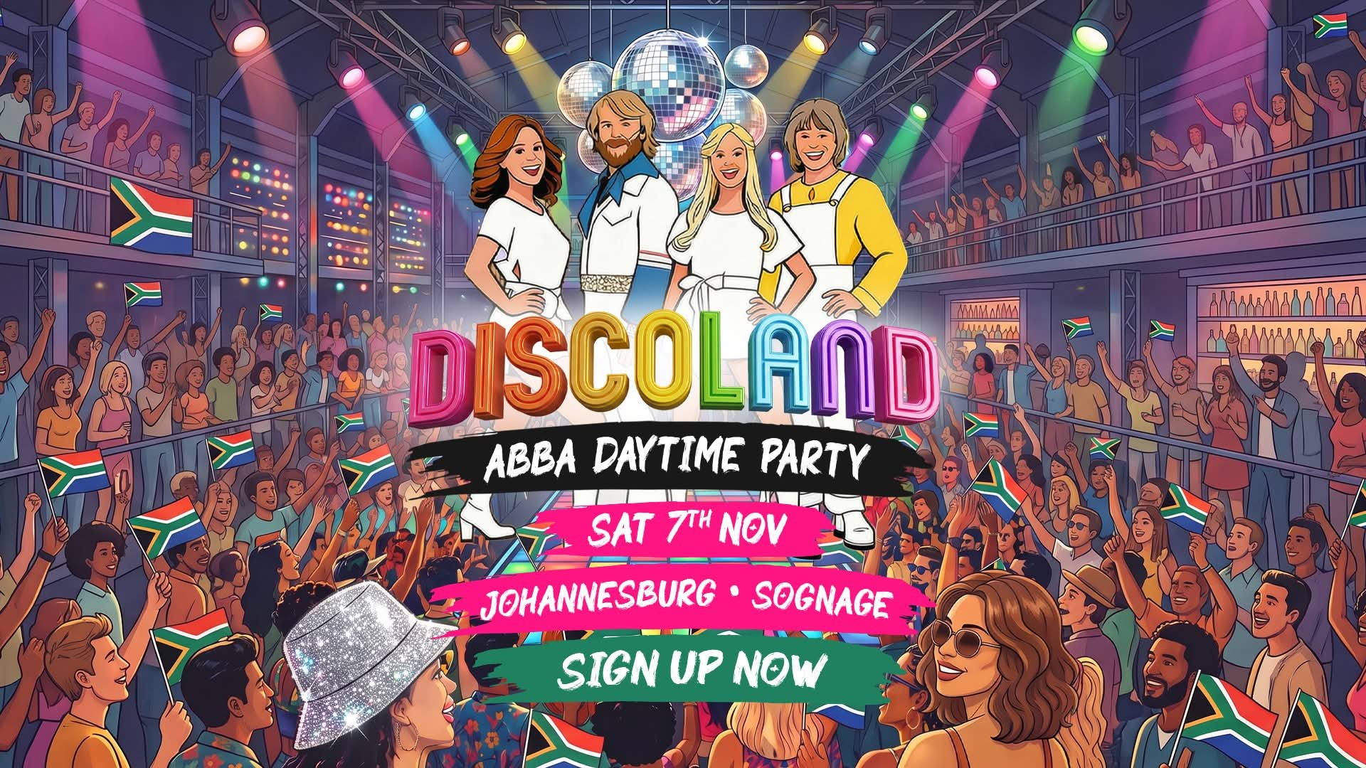 ABBA @ Sognage · Johannesburg 7 Nov