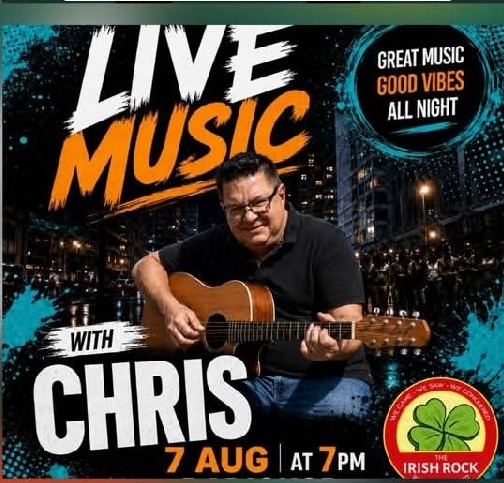 Chris Else @ The Irish Rock Pub & Restaurant Radiokop 7 Aug