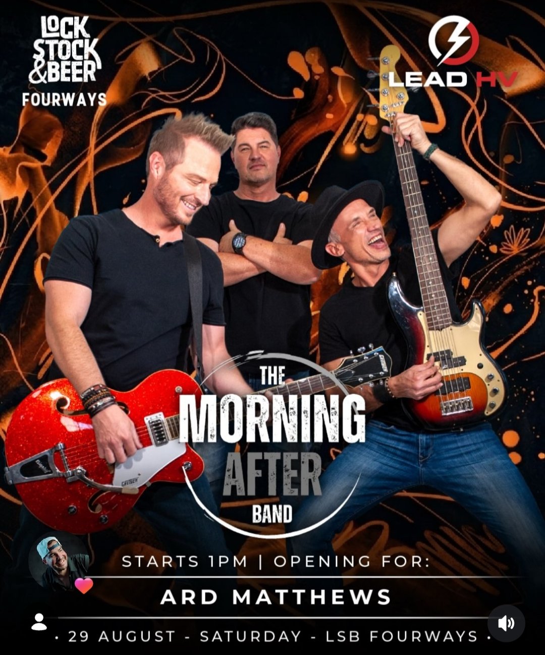 Ard Matthews & The Morning After @ LSB Fourways 29 Aug