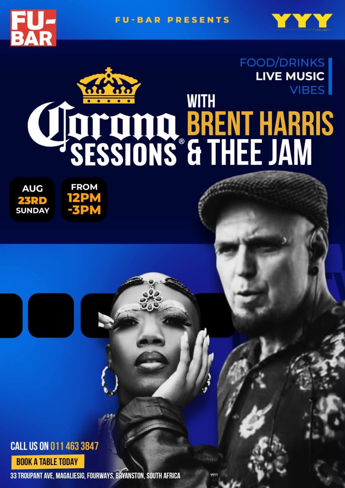Brent Harris and Thee Jam @ Fu-Bar · Sandton 23 Aug