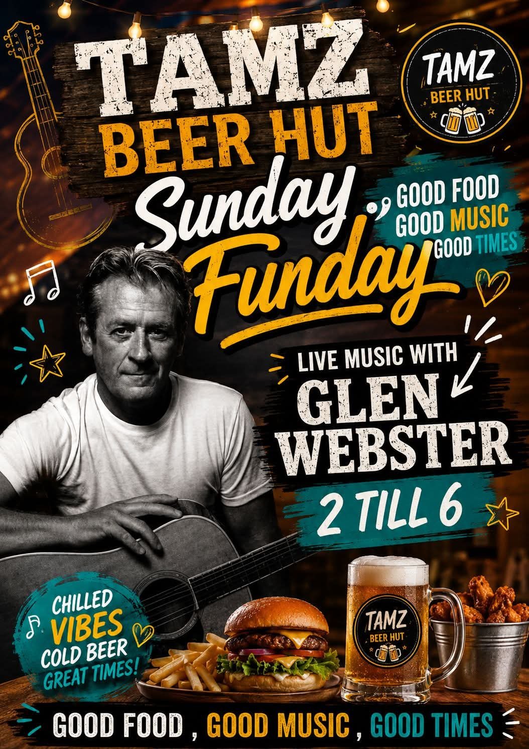 Glen Webster @ Tamz Beer Hut 1 Jan