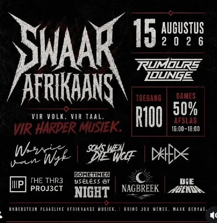 Nagbreek @ Rumours Lounge 15 Aug