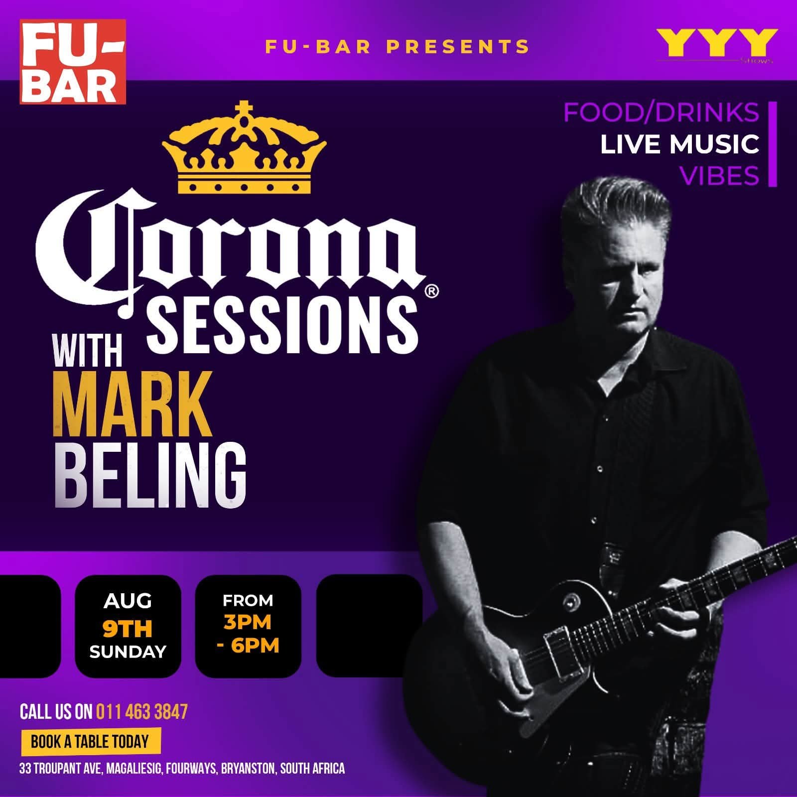 Mark Beling @ Fu-Bar · Sandton 9 Aug