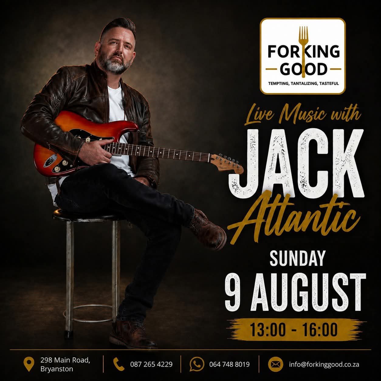 Jack Atlantic @ Forking Good, Bryanston 9 Aug