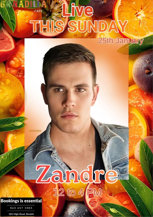 Zandre at Granadilla Cafe - Image 1
