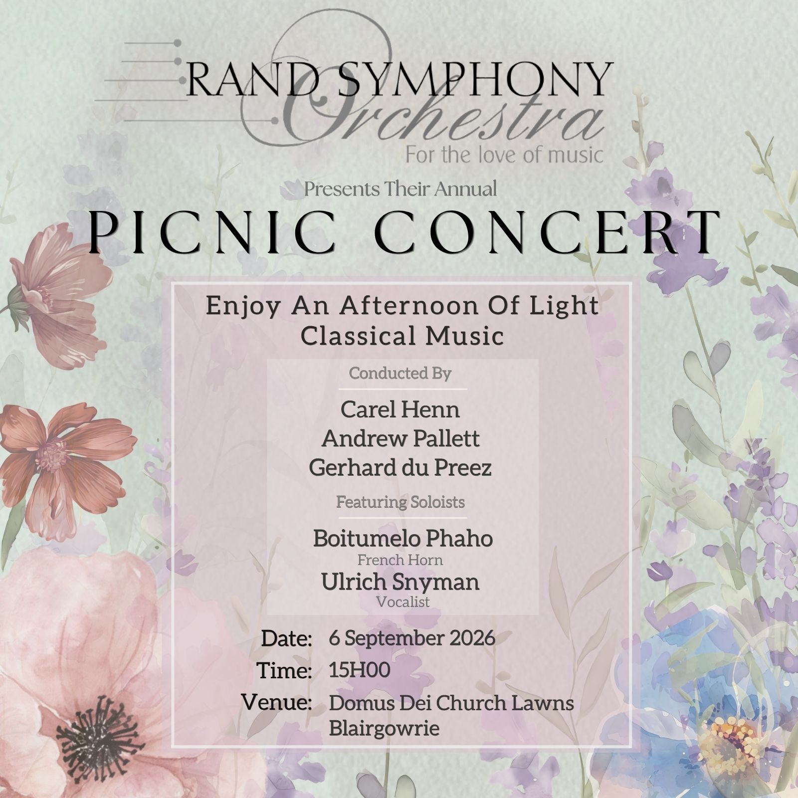 Spring Picnic Concert