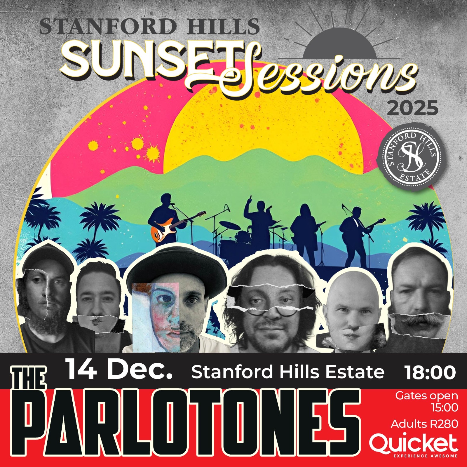 The Parlotones Live @ Stanford Hills Estate
