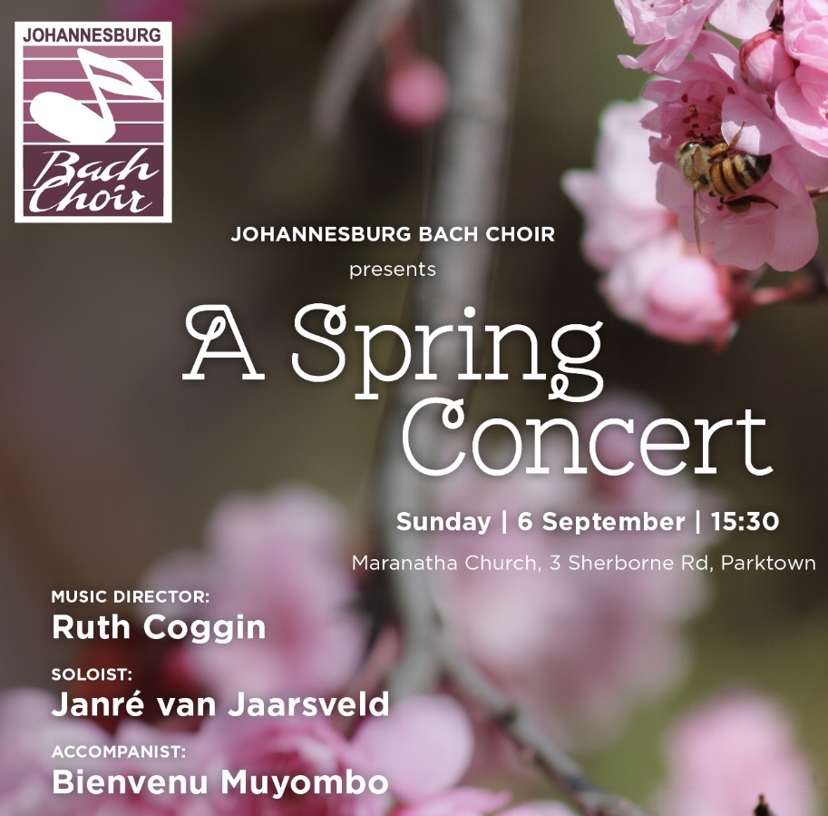 A Spring Concert by The Johannesburg Bach Choir