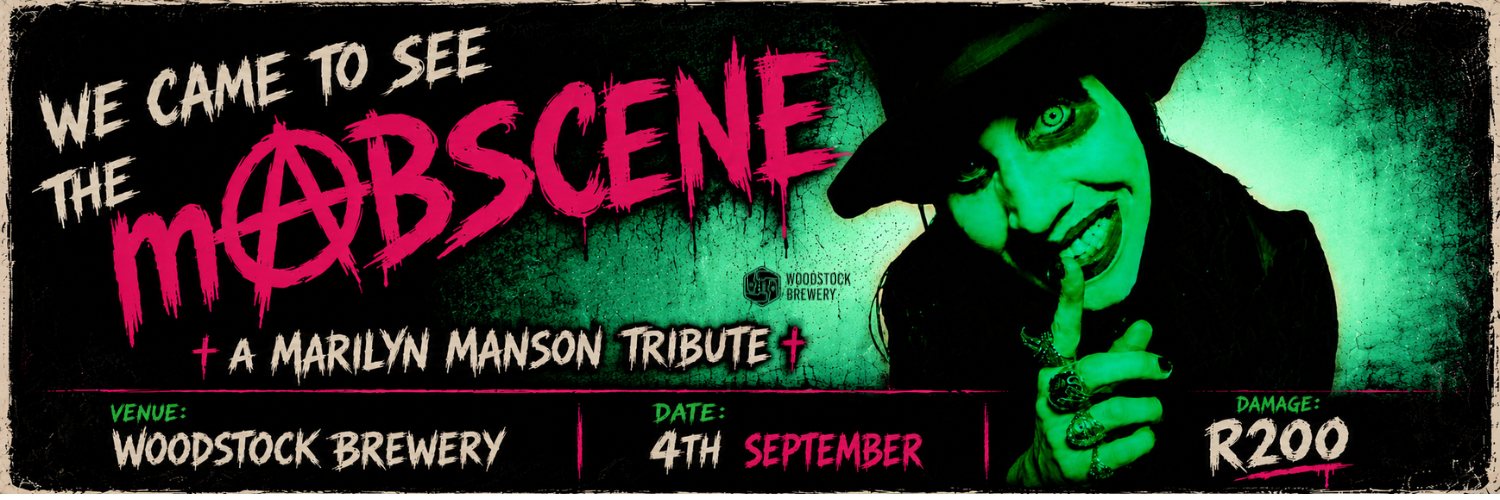 We Came To See The mObscene! A Marilyn Manson Tribute