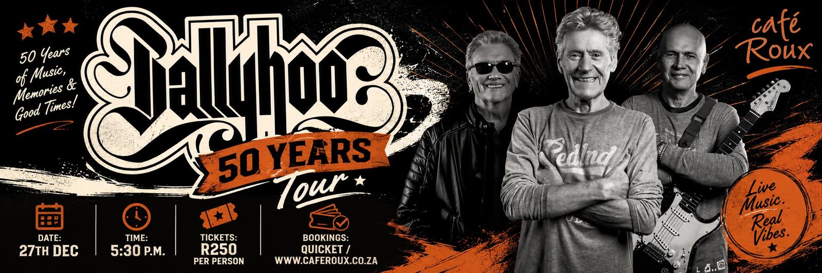 Ballyhoo’s 50 Years Celebration Tour - A Golden Circle Concert