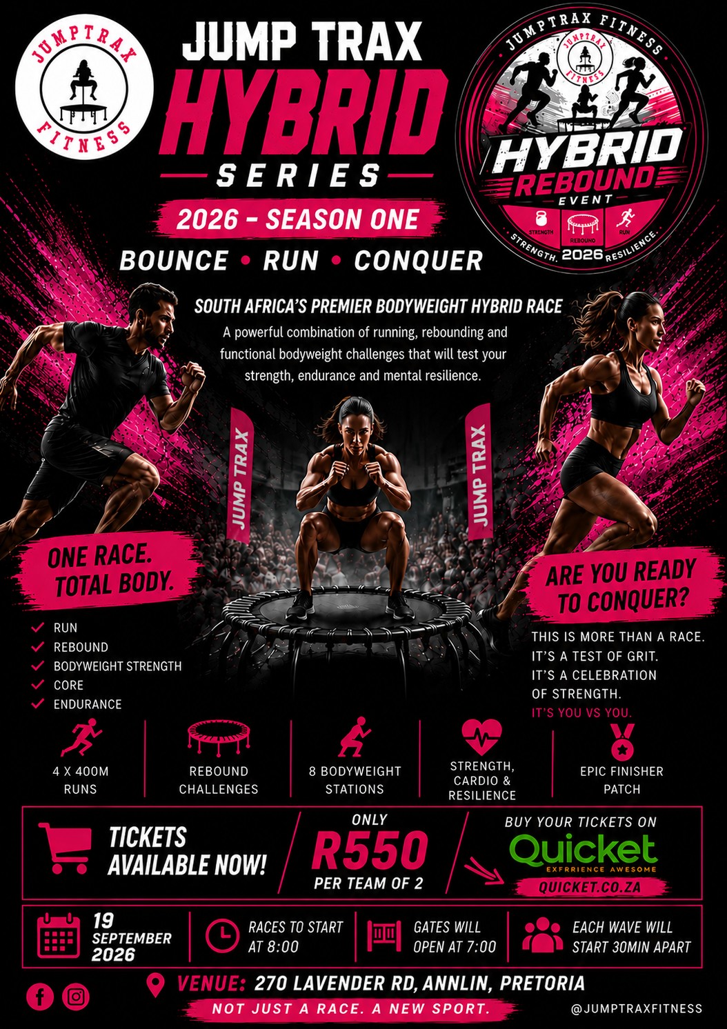 JUMP TRAX HYBRID SERIES 2026