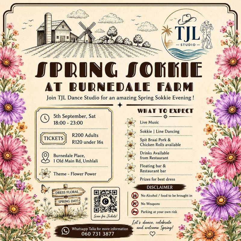 Spring Sokkie at Burnedale Farm