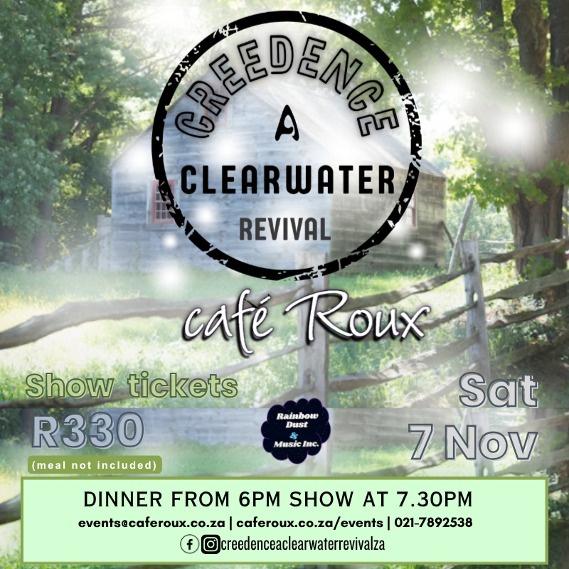 Creedence : A Clear Water Revival @ café Roux