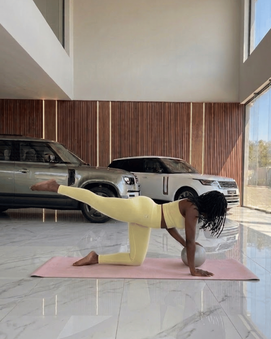 Pilates with Range Rover Wellness Retreat