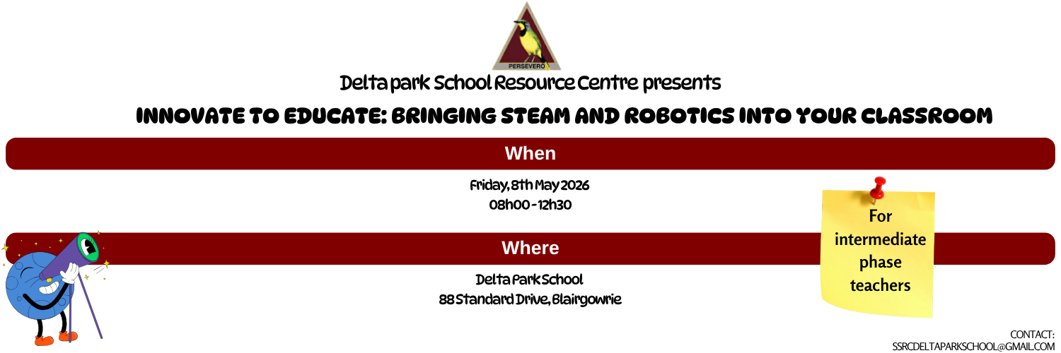 Innovate to Educate: STEAM and Robotics workshop for intermediate phase teachers
