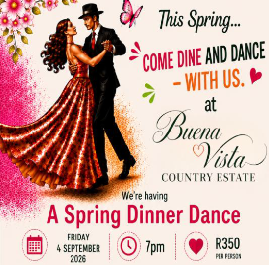 Spring Dinner Dance at Buena Vista | Dinner, Dancing & Showcases
