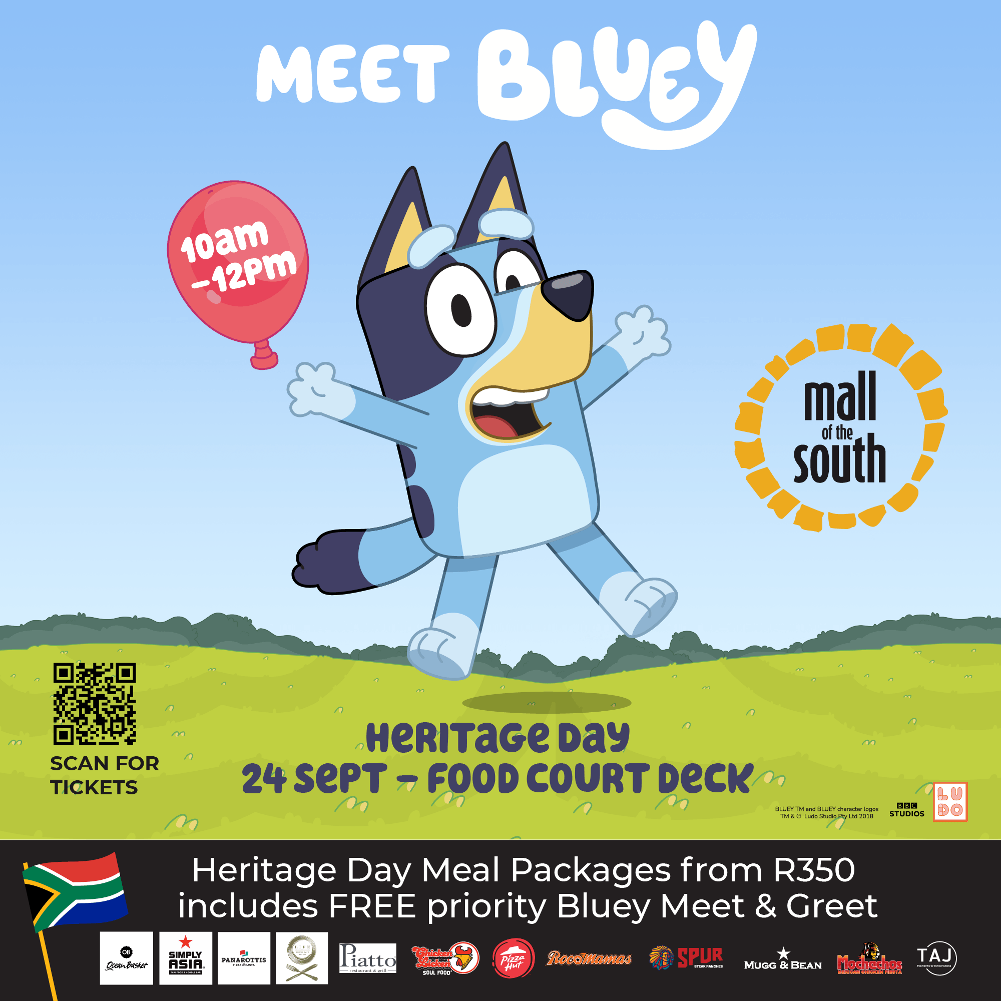 The Longest Table In The South with Bluey