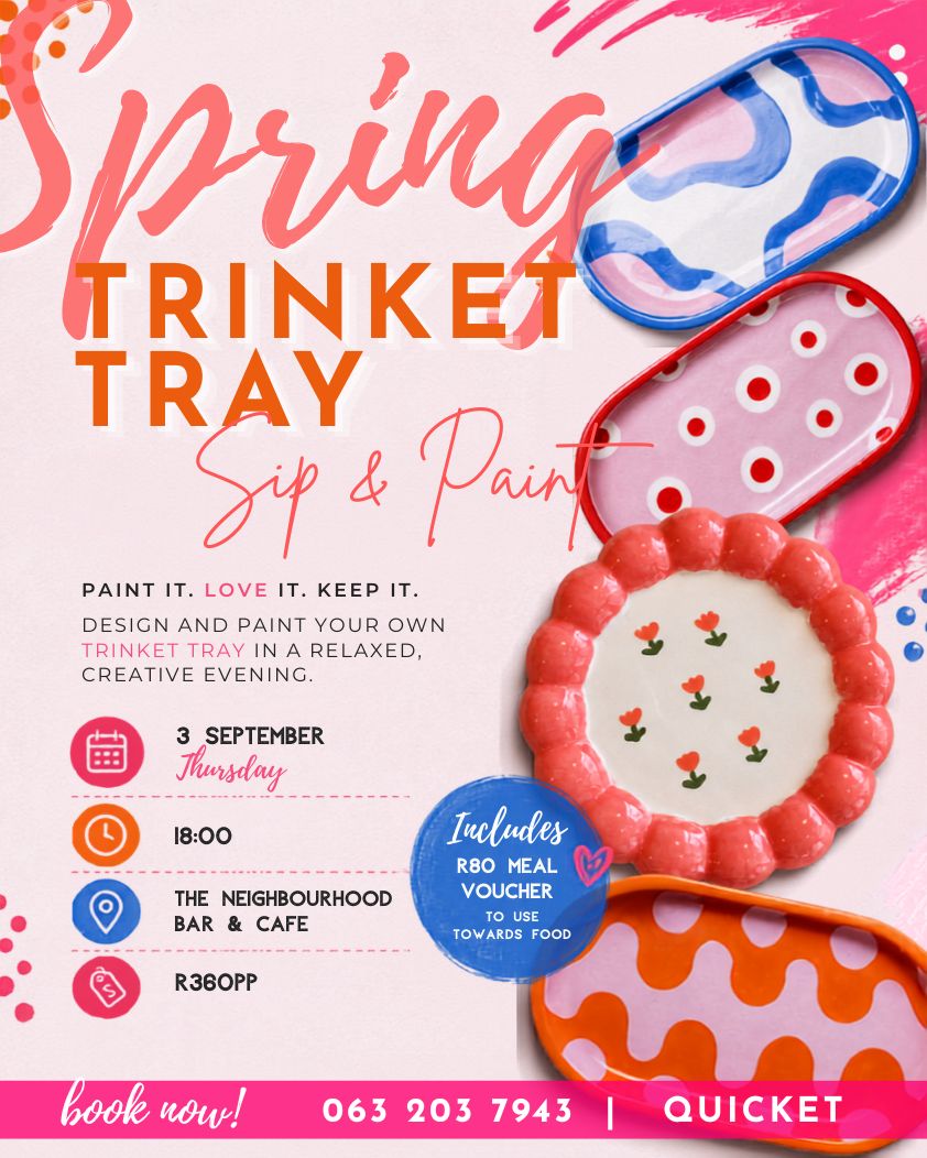 Trinket Tray Painting - Durban North