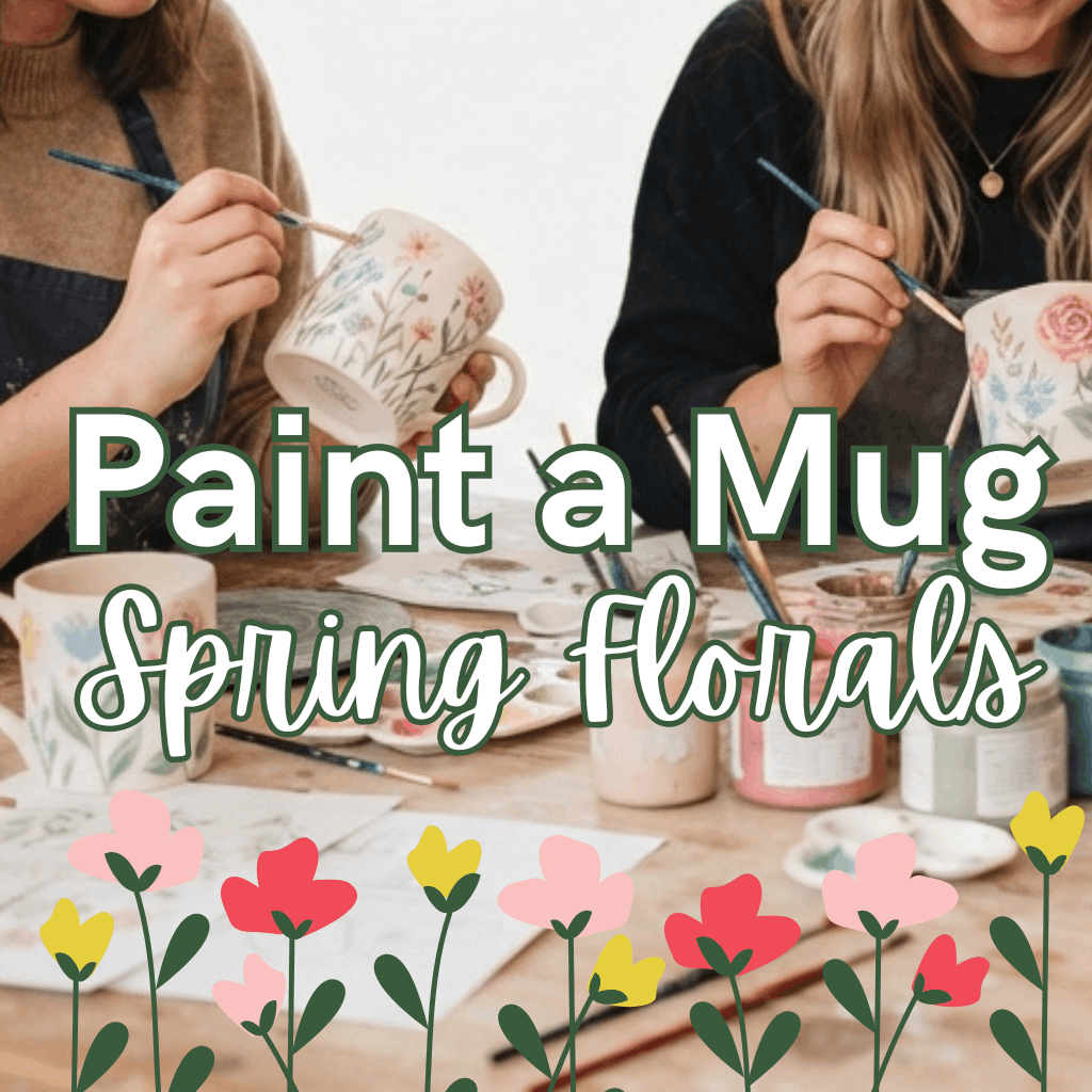 Paint a Mug in Spring Floral!