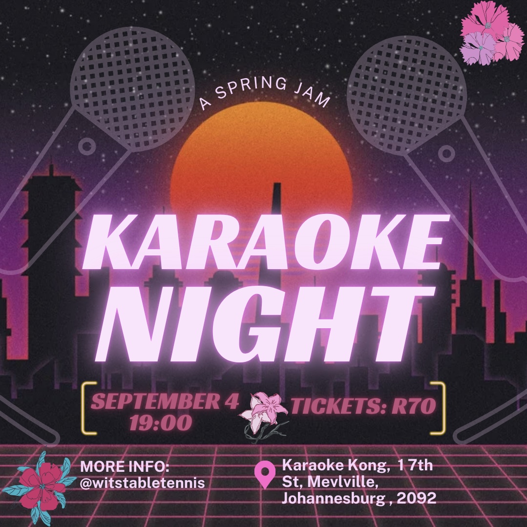 WITS Table Tennis Karaoke Fundraiser