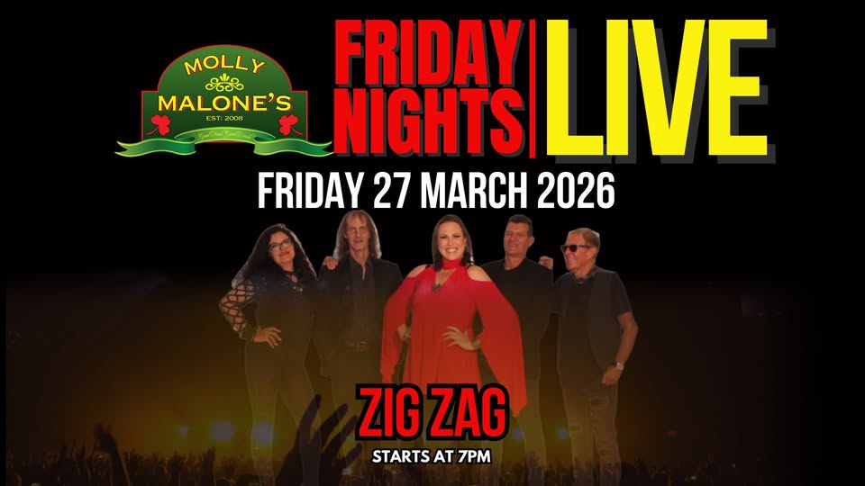 Zig Zag @ Molly Malone's 27 March - Image 1