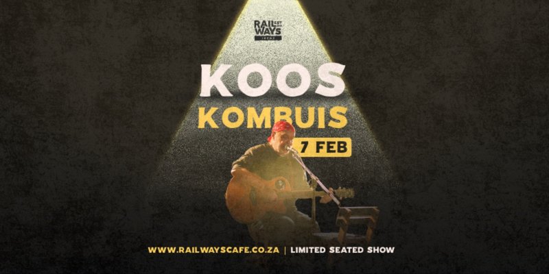 Koos Kombuis at Railways Irene