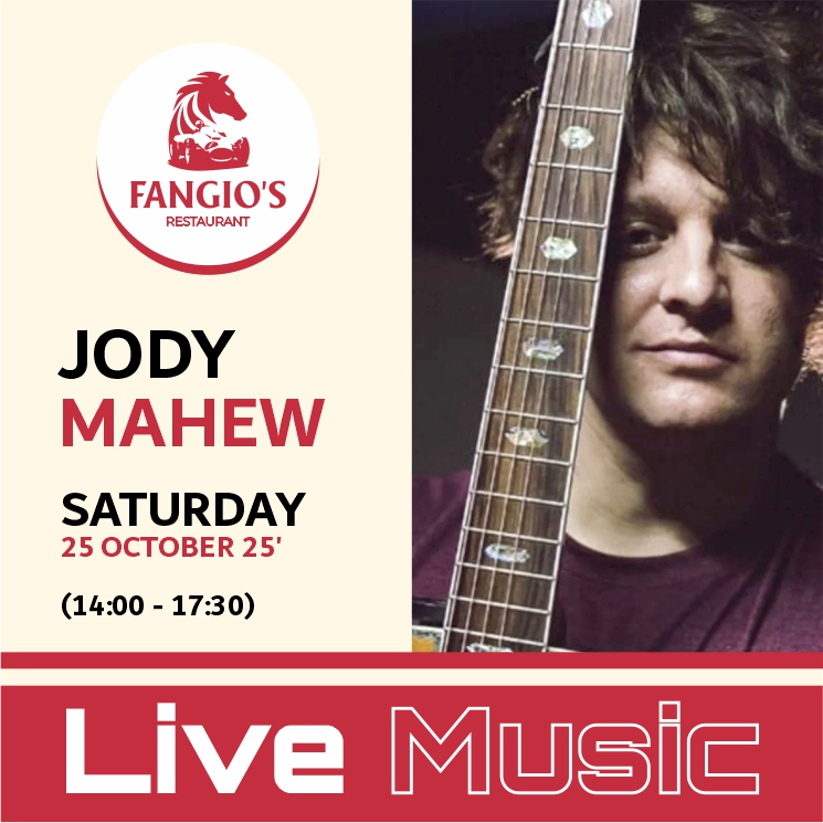 Jody Mayhew @ Higher Ground 26 Oct