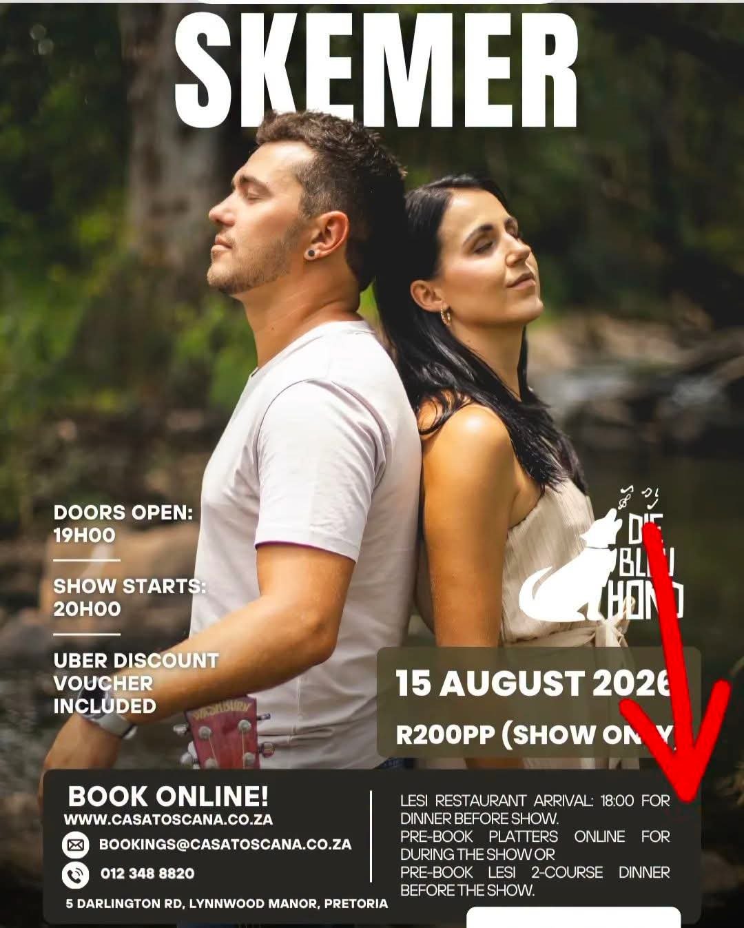 Skemer @ Die Blou Hond 15 Aug