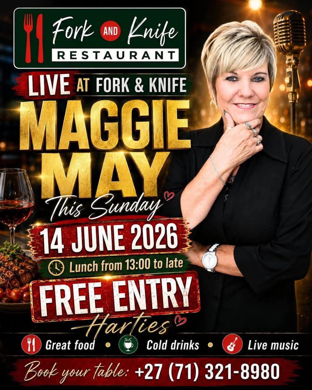 Maggie May Live @ Fork & Knife