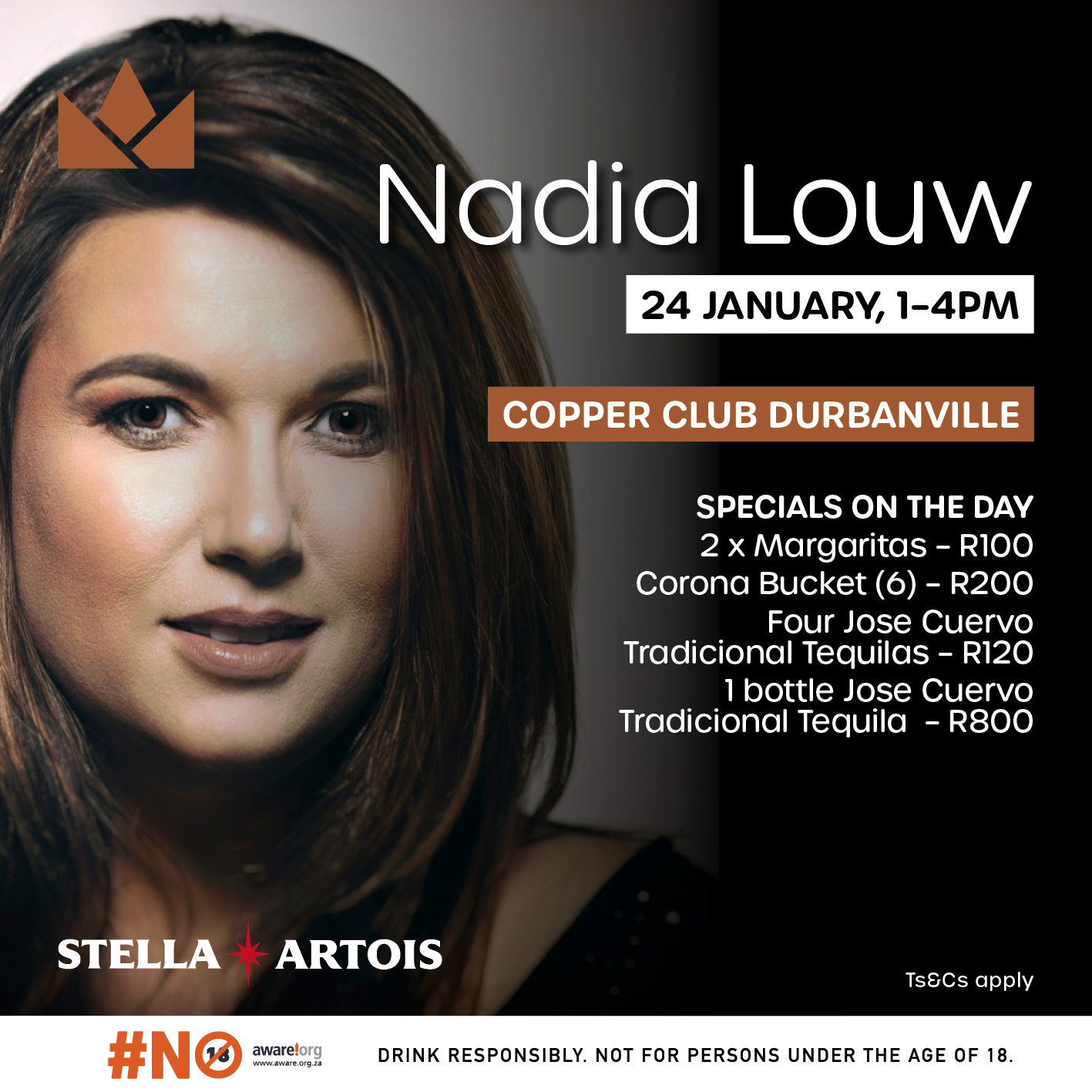 Nadia Louw @ Copper Club 24 Jan