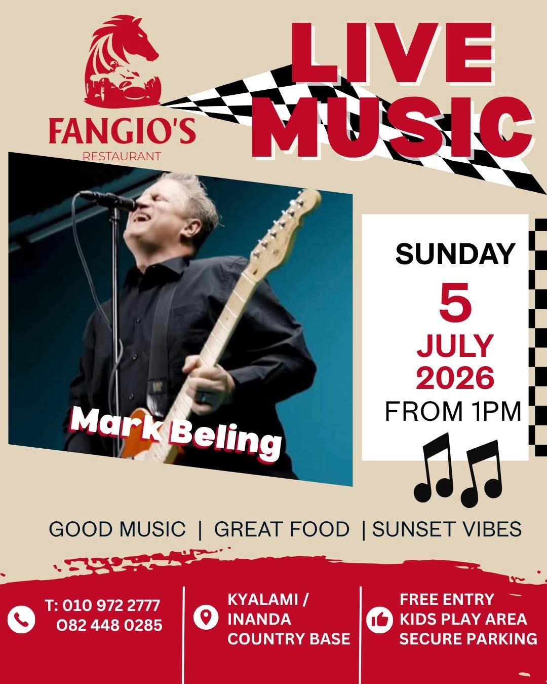 Mark Beling @ Fangios 5 Jul