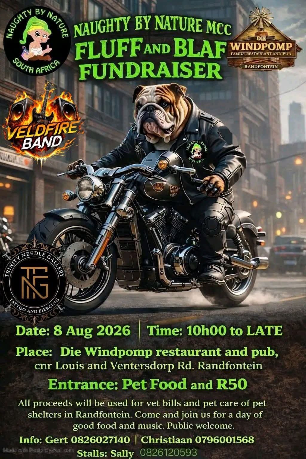 VeldFire Band @ Die Windpomp 8 Aug