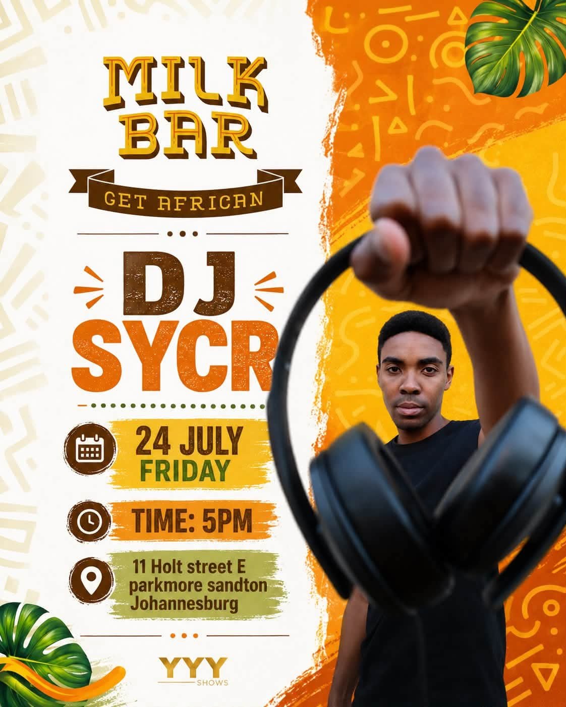 DJ SYCR @ Milk Bar, Parkmore 24 Jul