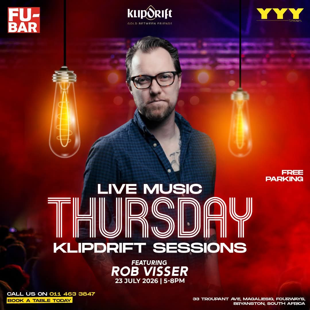Rob Visser @ Fu-Bar · Sandton 23 Jul