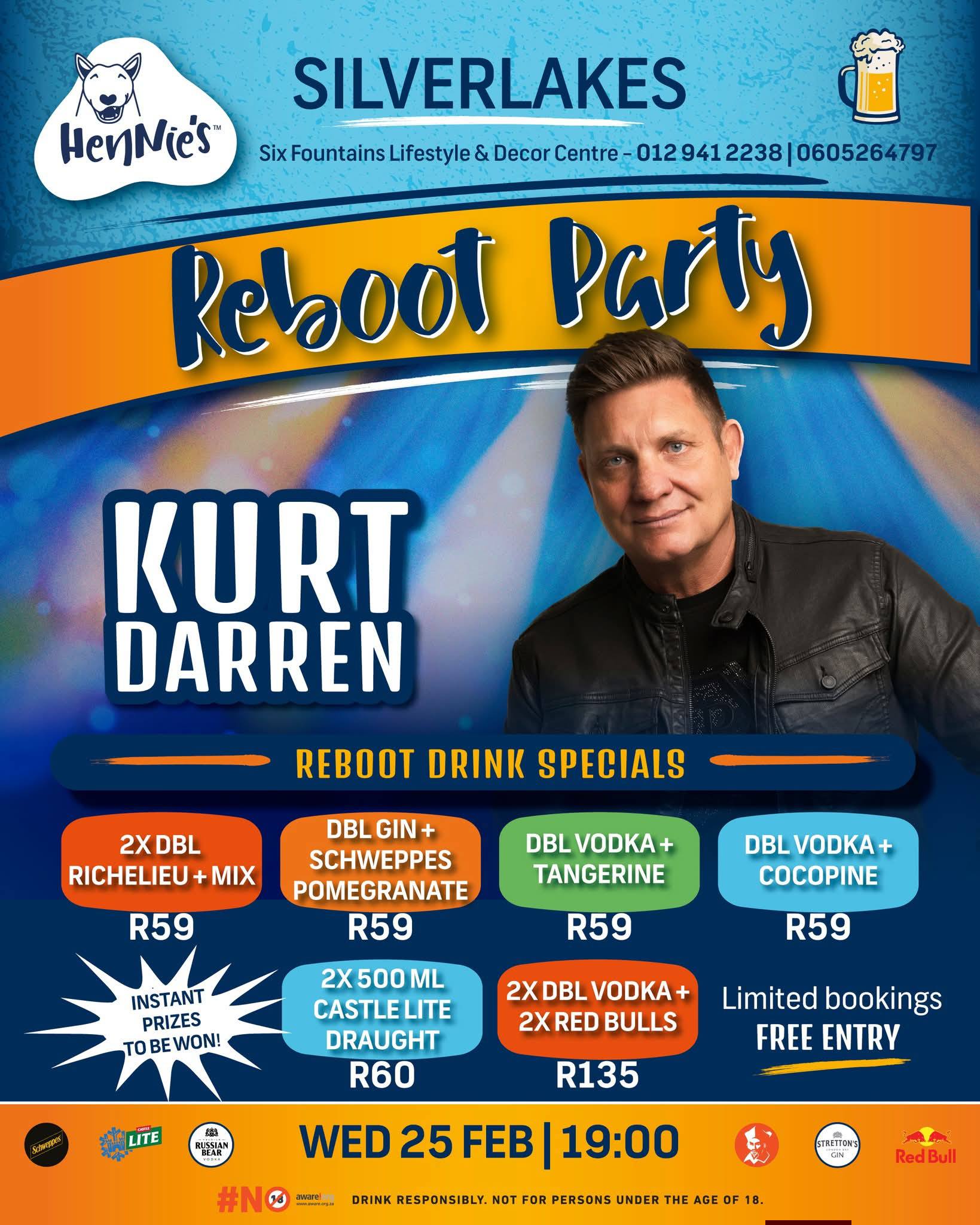Kurt Darren @ Hennie's Silverlakes 25 Feb - Image 1