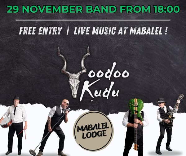 Voodoo Kudu @ Mabalel Lodge Nelspruit 29 Nov