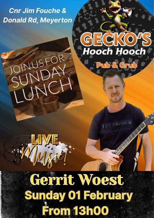 Gerrit Woest @ Gecko's 1 Feb - Image 1
