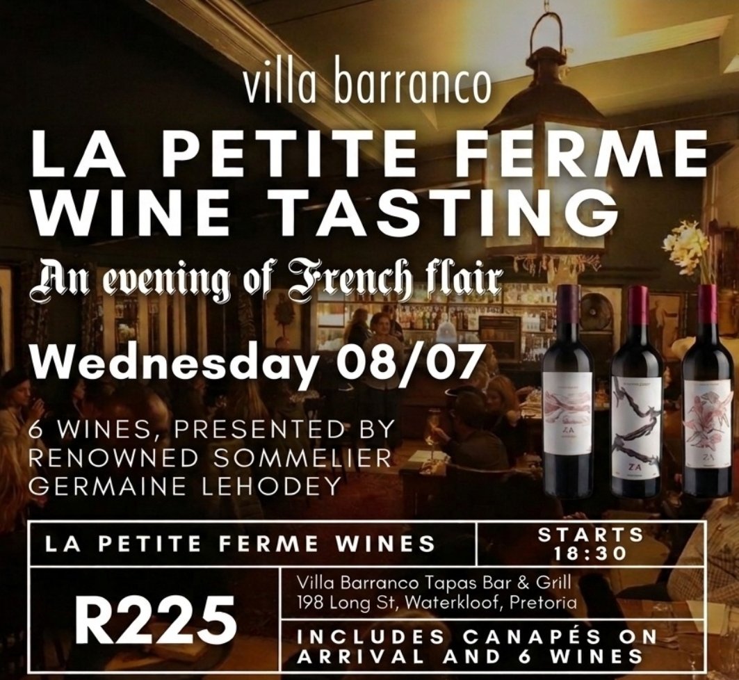 Wine Tasting @ Villa Barranco Tapas Bar & Grill 8 Jul