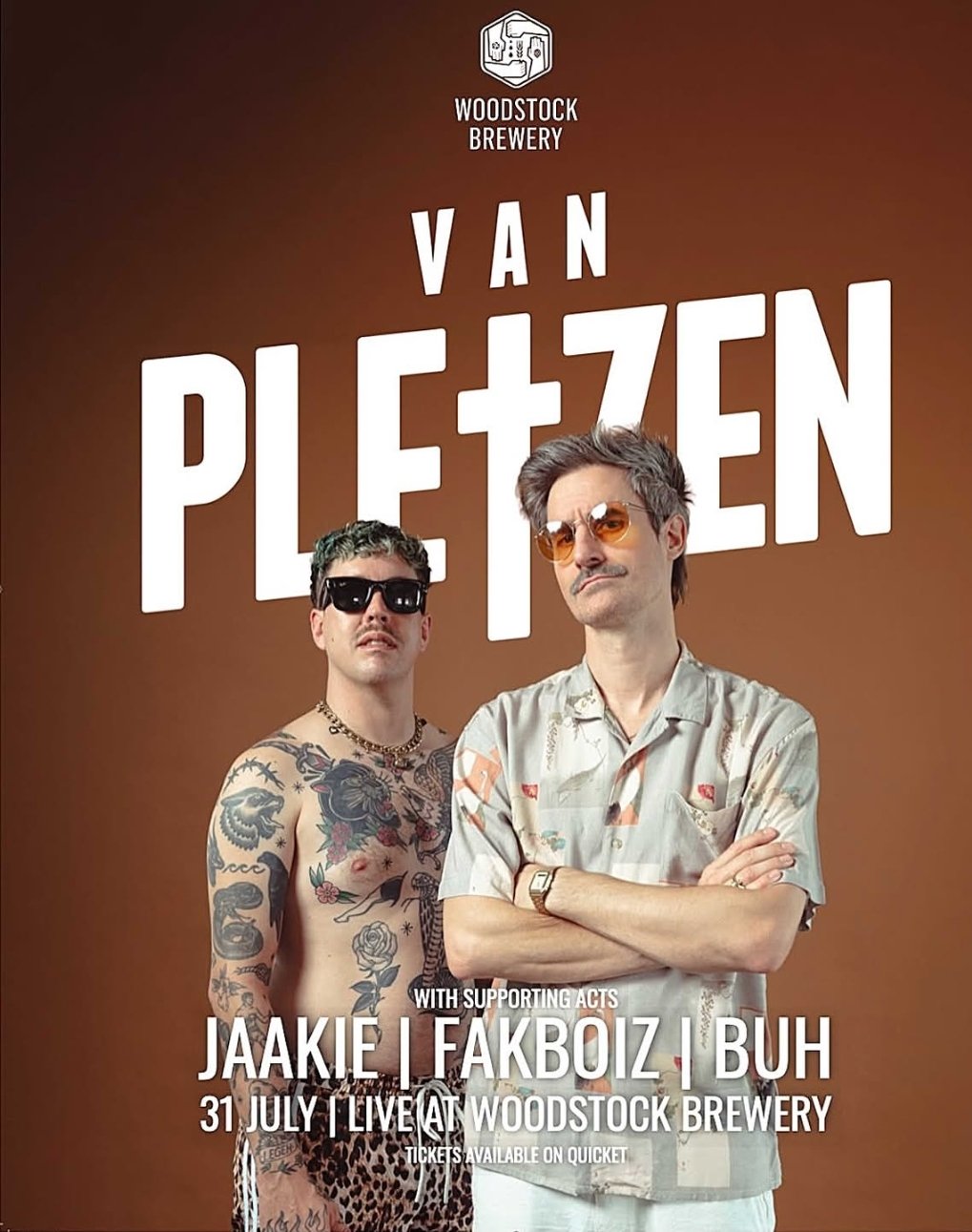 Van Pletzen @ Woodstock Brewery 31 Jul