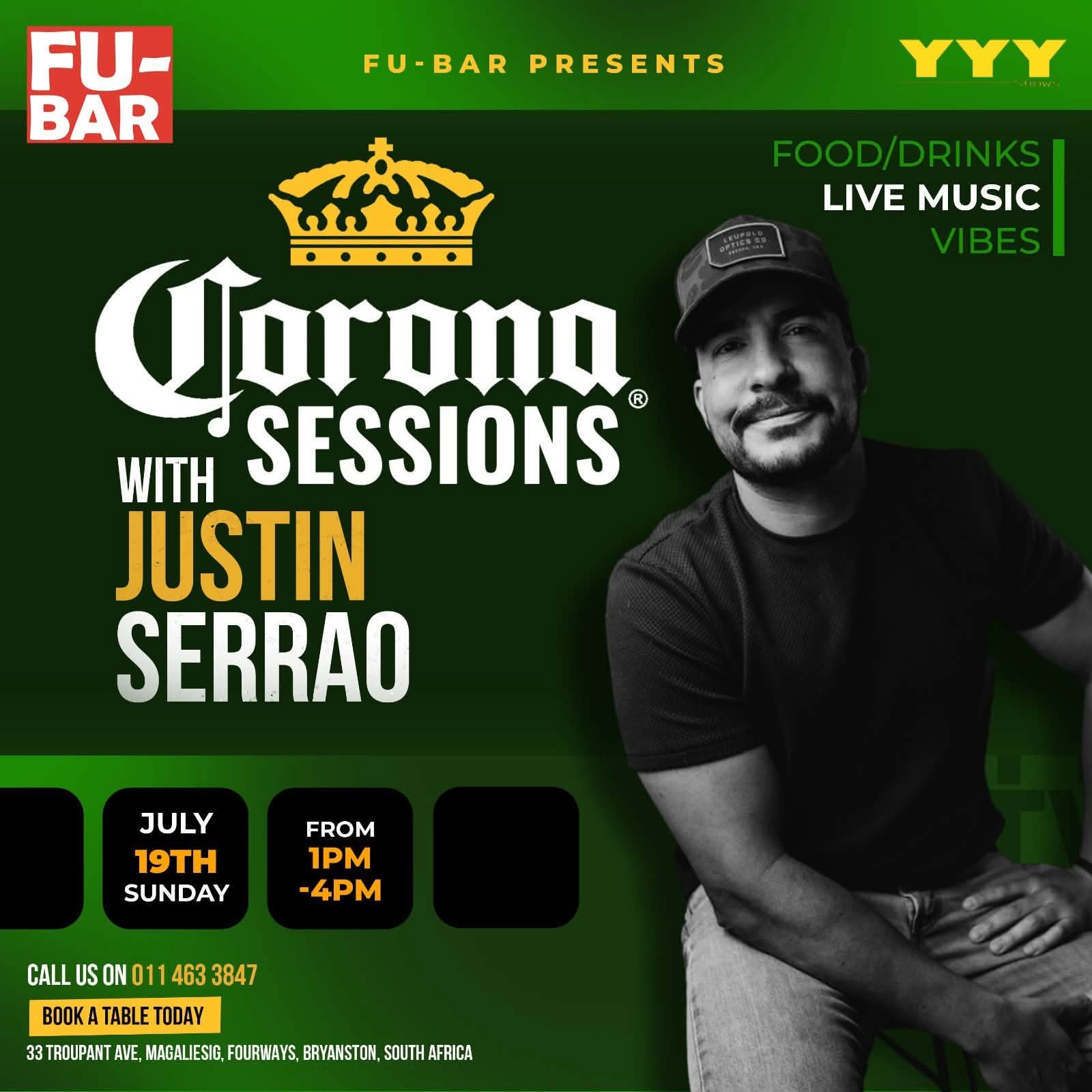 Justin Serrao @ Fu-Bar · Sandton 19 Jul