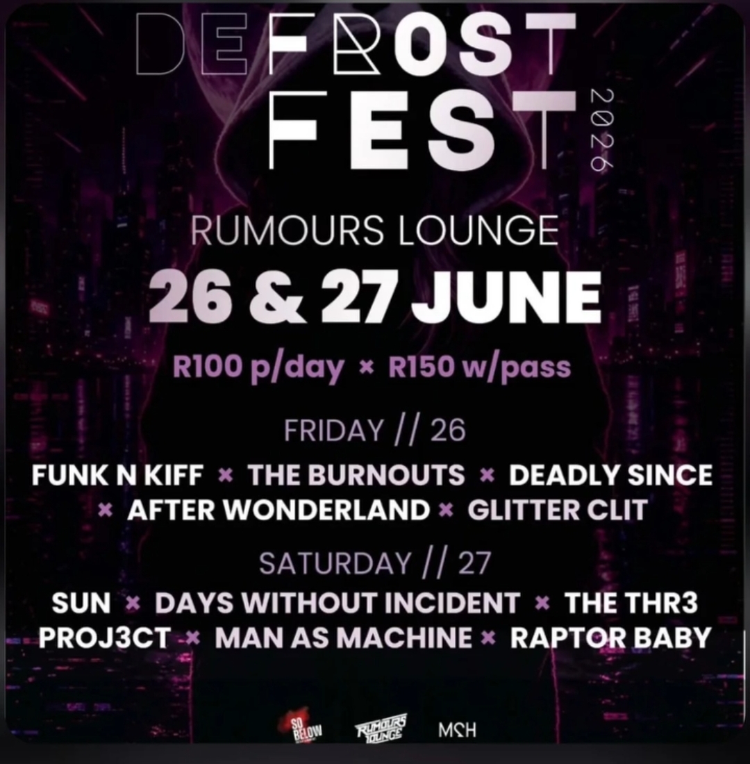 Defrost Fest 2026 @ Rumours Lounge 26 June